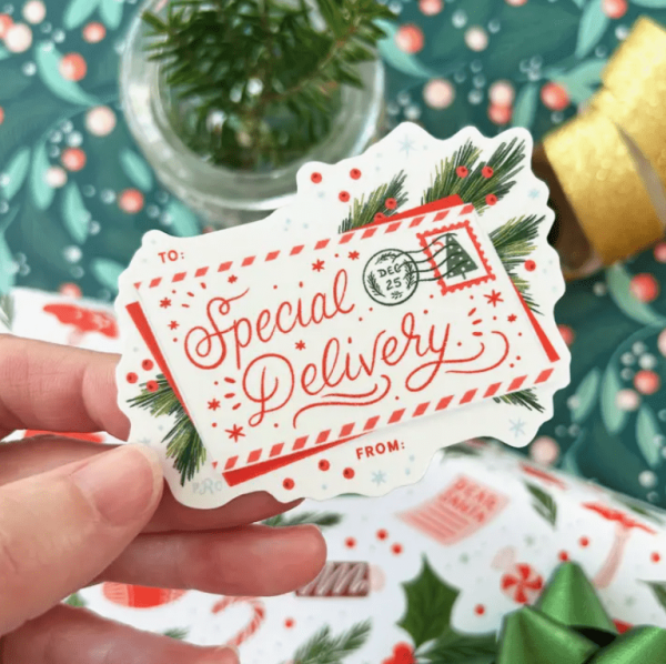 Special Delivery Sticker
