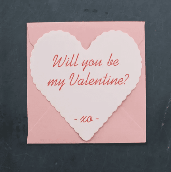 Will You Be My Valentine Card