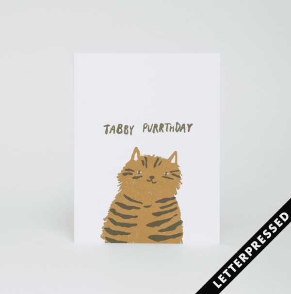 Tabby Purrthday