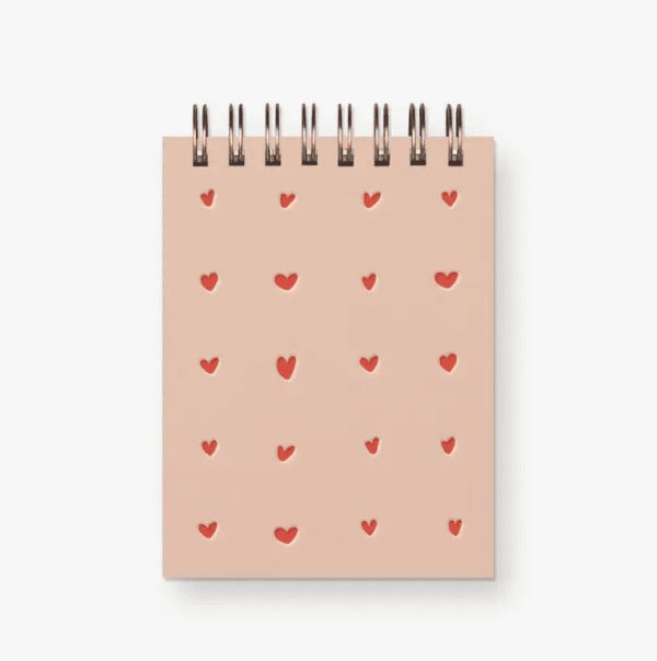Heart Grid Mini Jotter