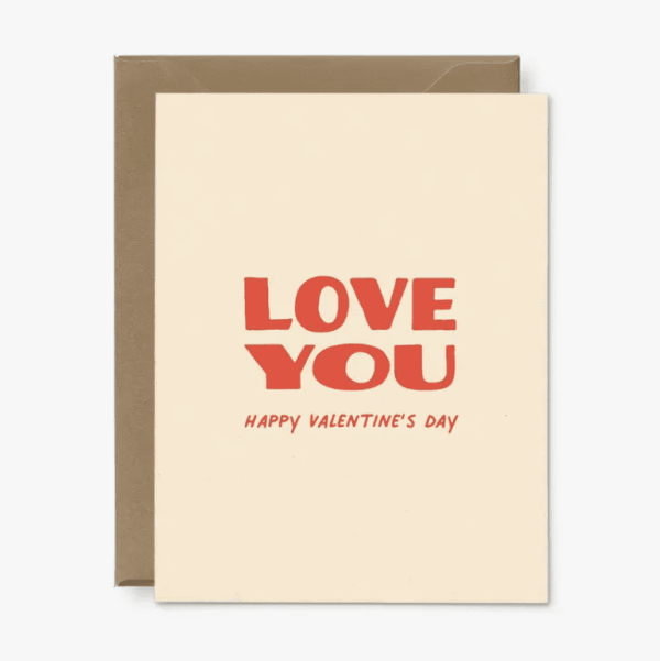 Love You Happy Valentine's Day Card