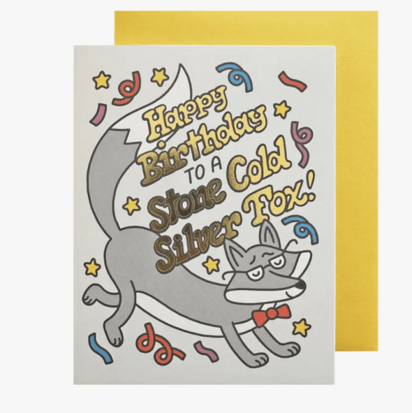 Silver Fox Birthday