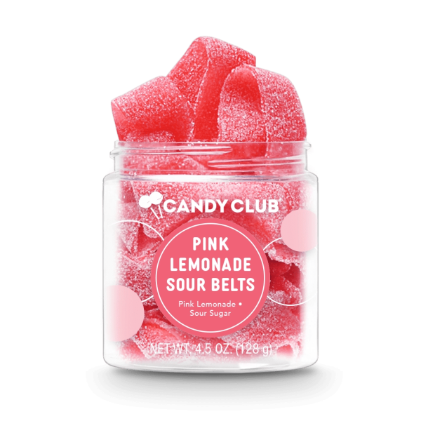Pink Lemonade Sour Belts, 4.5 oz.