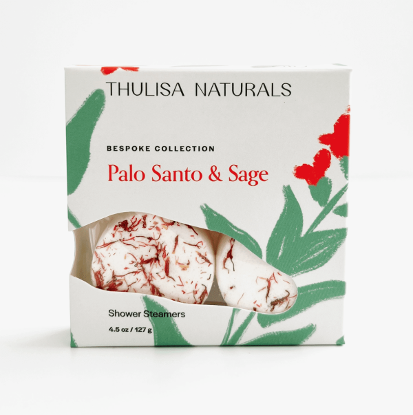 Palo Santo + Sage Shower Steamers, 4pk