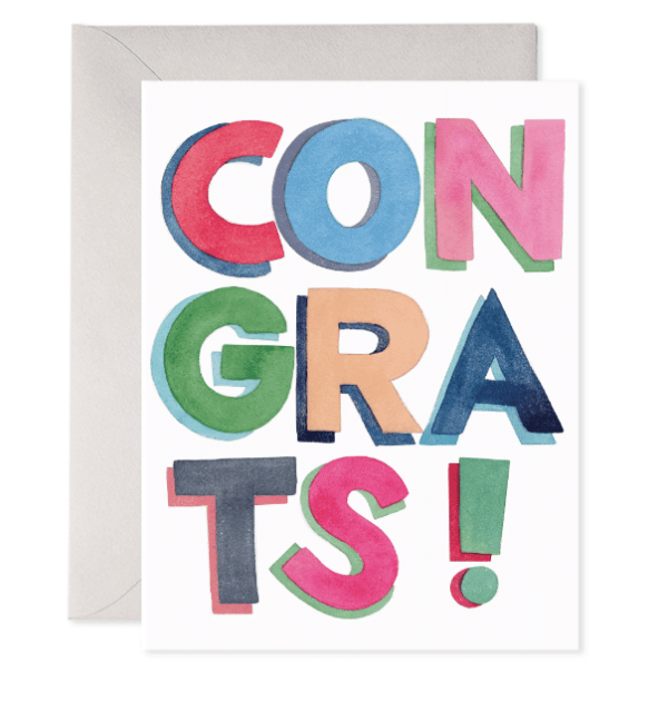 Colorful Congrats