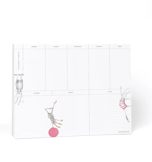 Circus Weekly Desk Pad