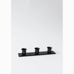 Three Candle Taper Holder