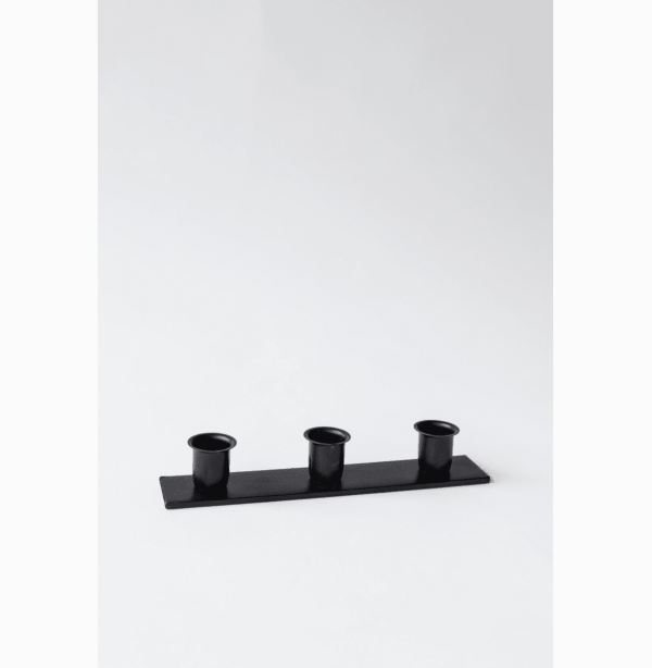 Three Candle Taper Holder