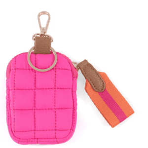Ezra Clip On Pouch, Magenta