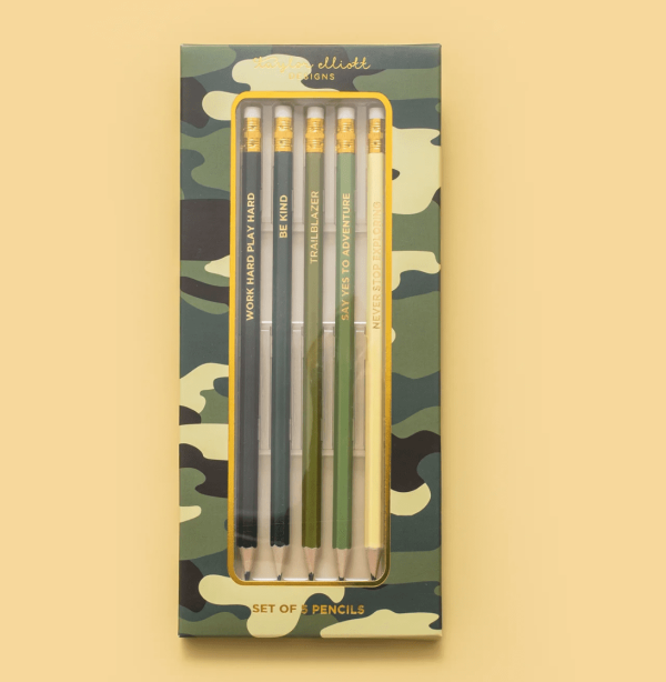 Camo Pencil Set