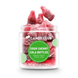 Sour Cherry Cola Bottles, 6 oz.
