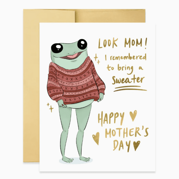 Remembered a Sweater Mother's Day
