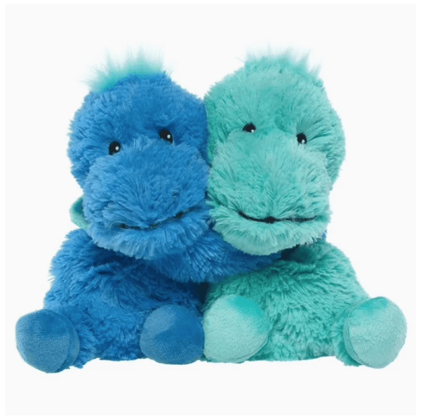 Dinosaur Hugs Warmie Pair