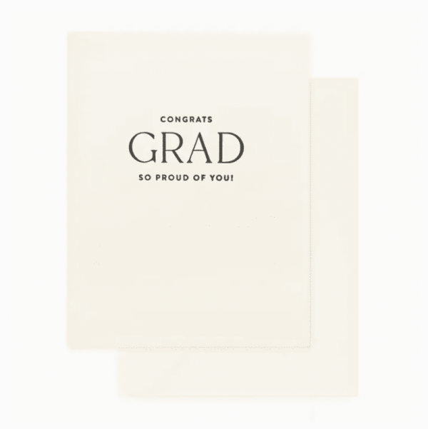 Congrats Grad Cream