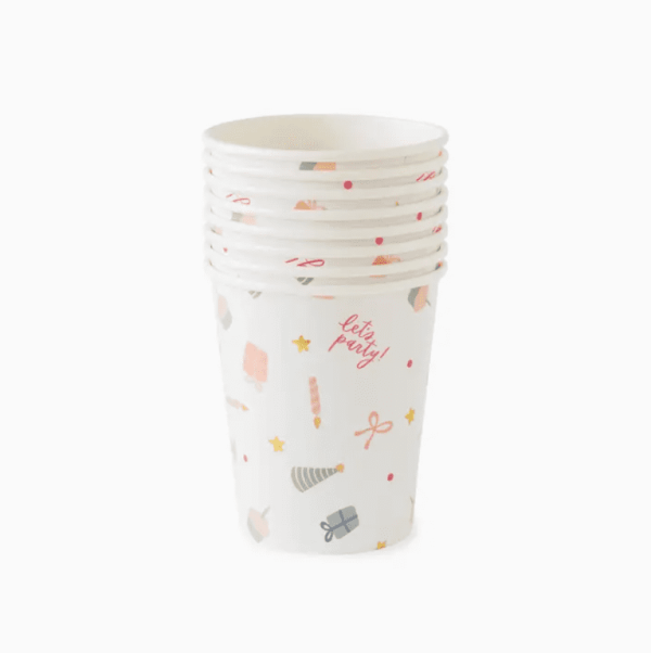 Birthday Party Paper Cups