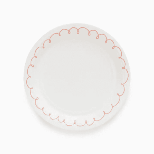 Pink Swirl Small Plates