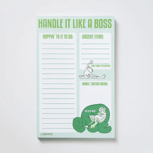 Handle It Like A Boss Notepad