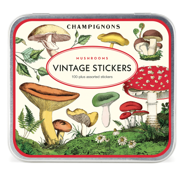 Mushroom Vintage Stickers