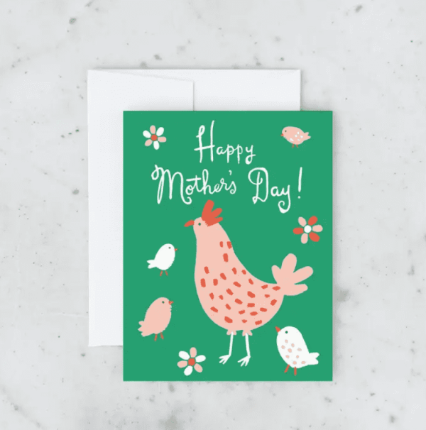 Chicken Mother's Day Card