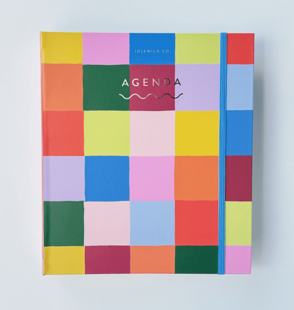 Rainbow Check Perpetual Planner