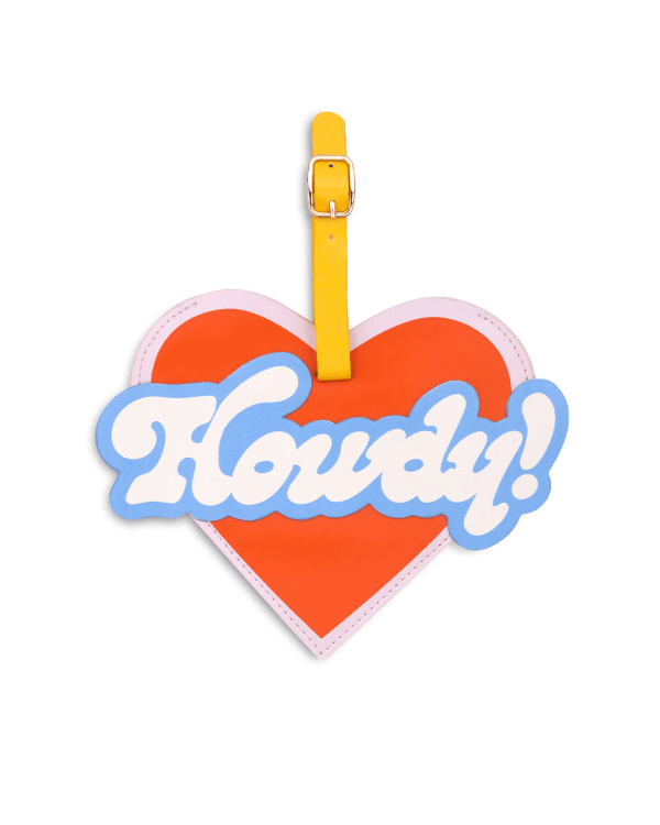 Howdy Luggage Tag