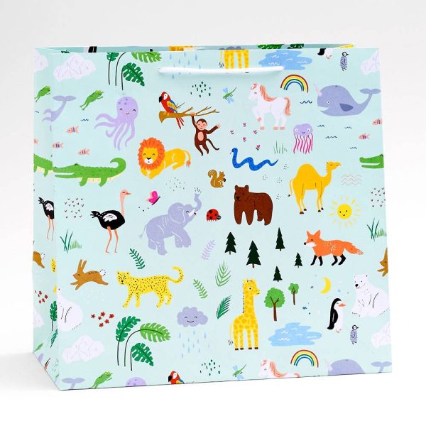 Jungle Animals Bag, Lg