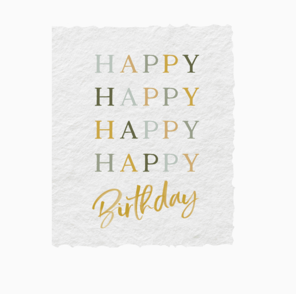 Happy Happy Happy Happy Birthday, Flat