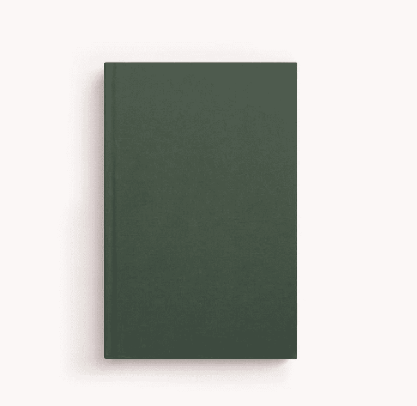 Essential Linen Notebook, Forest
