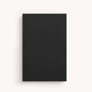 Essential Linen Notebook, Jet