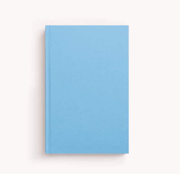 Essential Linen Notebook, Sky