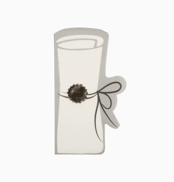 Diploma Shaped Dinner Napkin