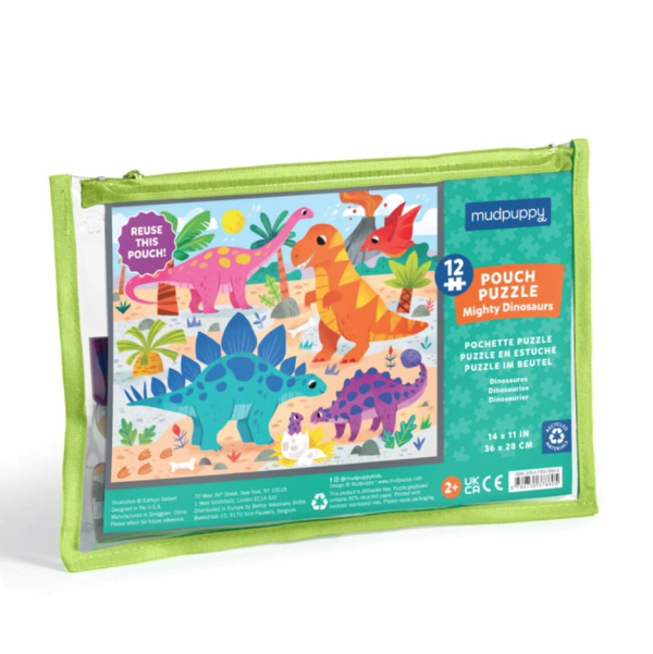 Mighty Dinosaurs Pouch Puzzle