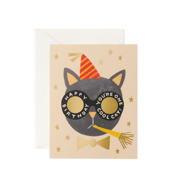 Birthday Cat Card