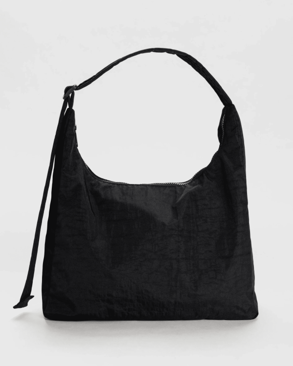 Black Nylon Shoulder Bag