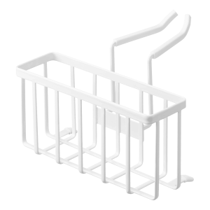 Faucet Hanging Sponge Holder, White
