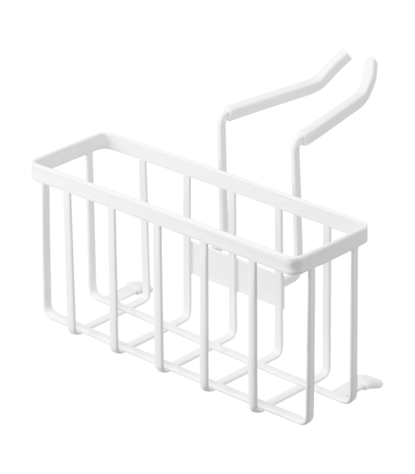 Faucet Hanging Sponge Holder, White