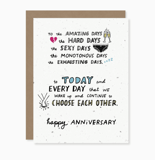 Happy Anniversary Card
