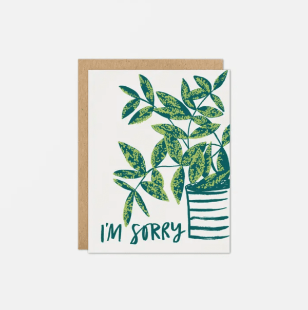 I'm Sorry Card