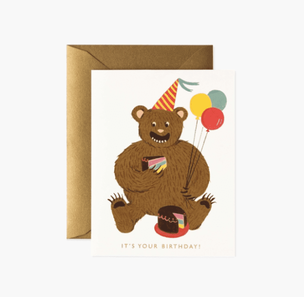 Birthday Bear Card