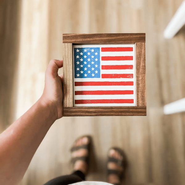 Square Flag Wall Art, 7x7