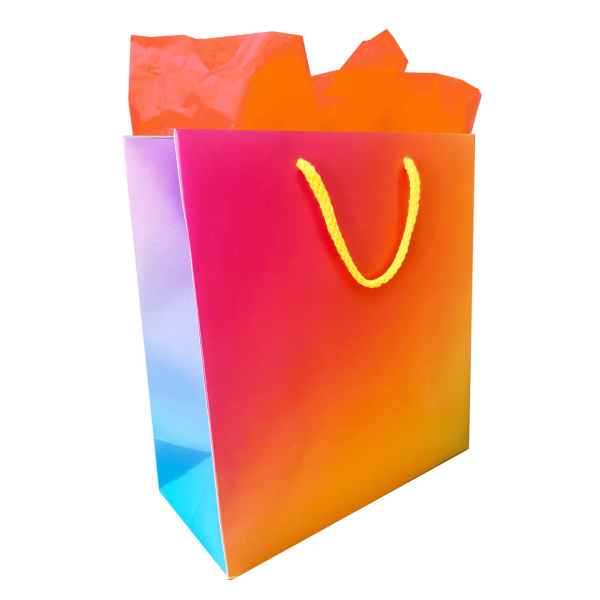 Colorful Gradient Gift Bag