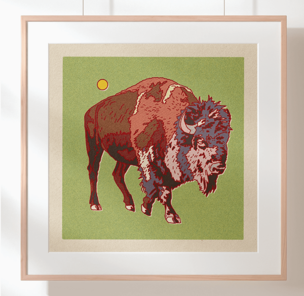 Bison/Buffalo Print