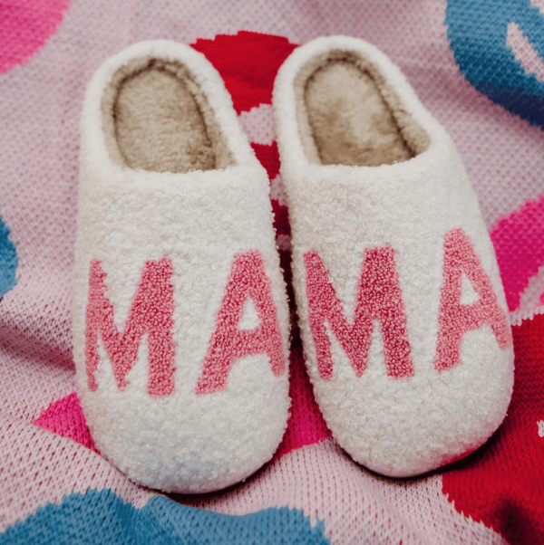 Pink Mama Slippers, M/L