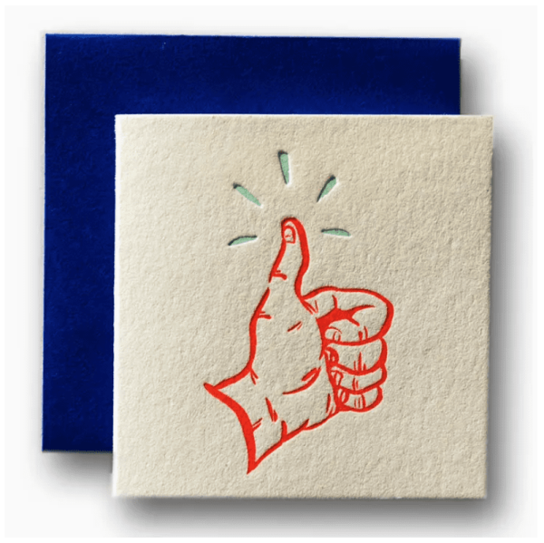 Thumbs Up Tiny Card