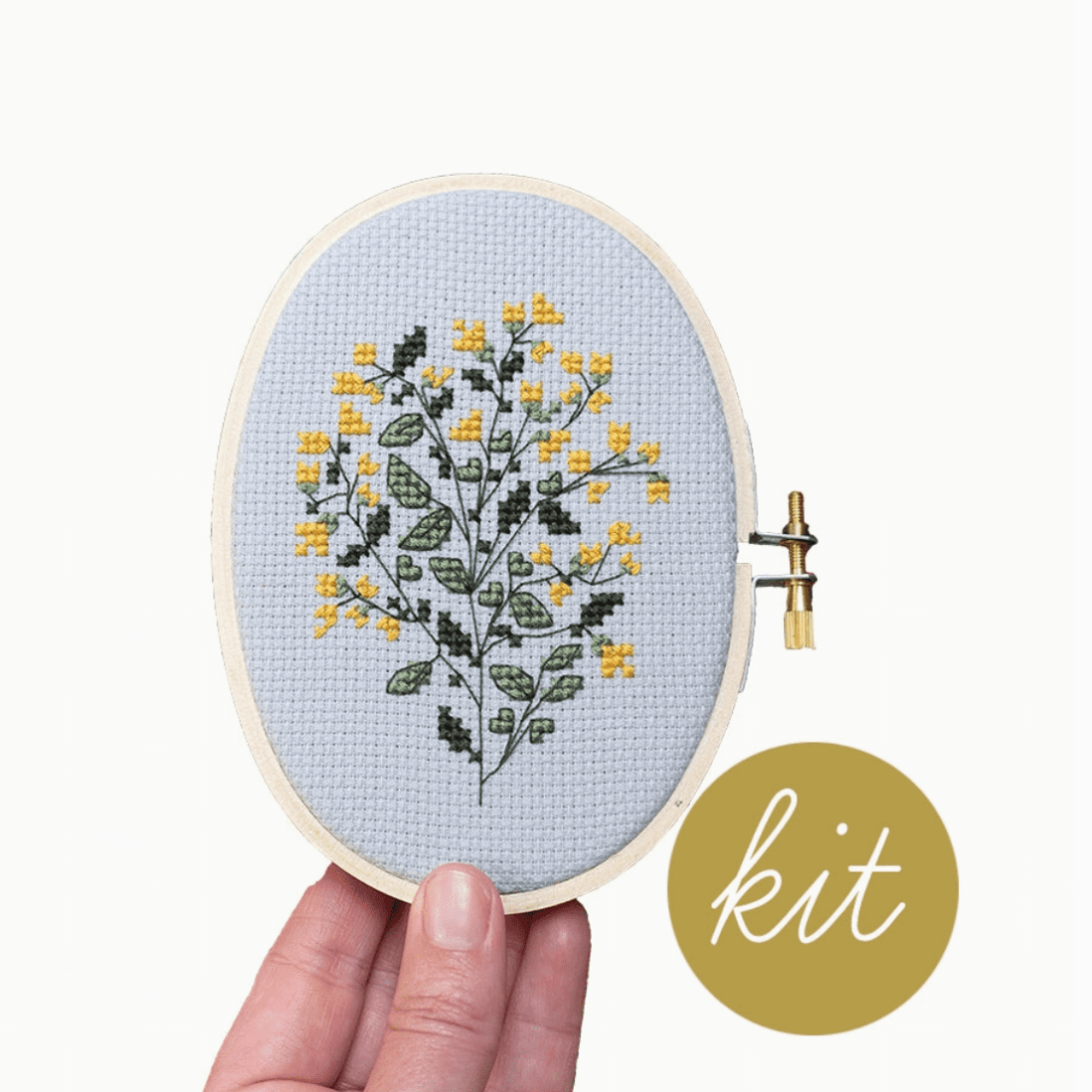 Embroidery Kits & More Typo Market