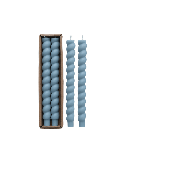 Twisted Tapers, Sky Blue