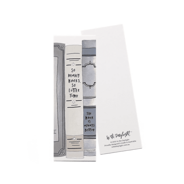 Book Spines Bookmark