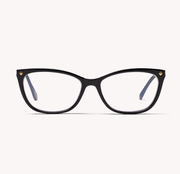 Diligent Blue Light Readers, Black/+1.50