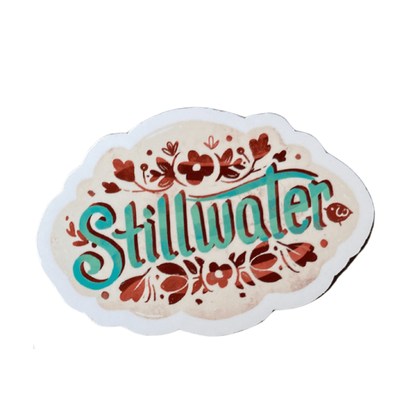 Floral Stillwater Sticker