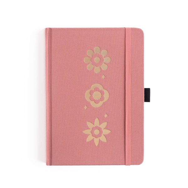 Flower Trio Dot Grid Journal